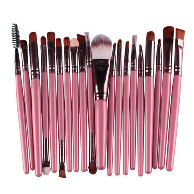 

20pcs Eyeshadow Lip Make Up Brushes Set Professional Powder Eyeliner Brush Tool WD3