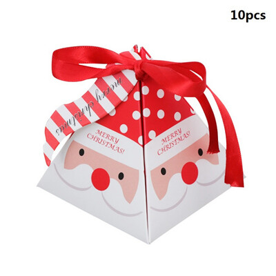 

Christmas Candy Box Decorative Gift Box Paper Treat Boxes Present Packaging For Party