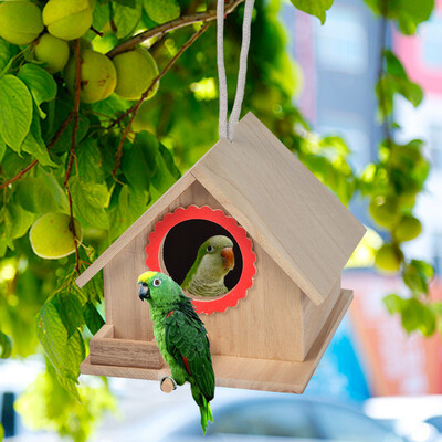 

Gobestart Large Nest Dox Nest House Bird House Bird House Bird Box Bird Box Wooden Box