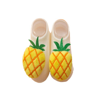 

Baby Socks Cute Cartoon Newborn Kids Baby Girls Boys Anti-Slip Winter Warm Socks Slipper Shoes Boots