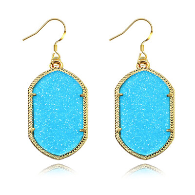 

Hot Retro Vintage Fashion Earrings Geometry Acrylic Fluorescent Earring Earrings Women Gifts Fashion Acrylic Earrings