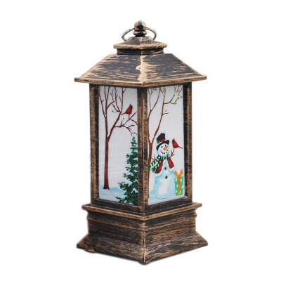 

Christmas Outdoor Lights Decoration Vintage Candle LED Tea Light Flame Lamp Fireless Candles Holiday Hanging Ornaments Gifts