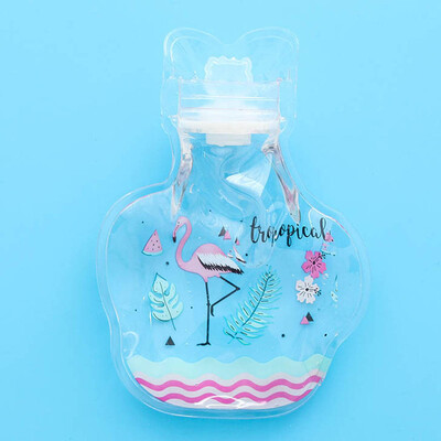 

1 Ps Cute Flamingo Unicorn Strawberry Cactus Pattern Keep Cool Cartoon Kawaii Chic Hand Warmer Portable Hot Water Bag c