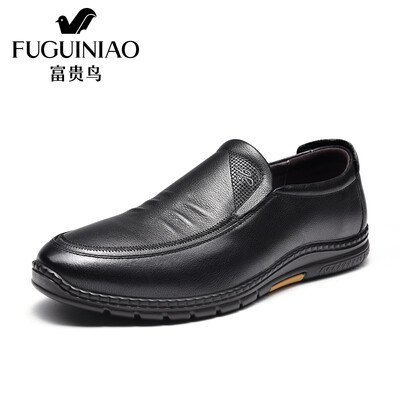 

Fugui bird FUGUINIAO business casual shoes mens comfortable low-cut fashion S993716 black 38