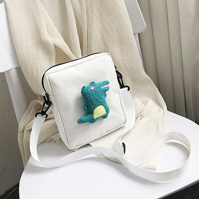 

Tailored Women Cute Student Canvas Bag Versatile Shoulder Messenger Bag