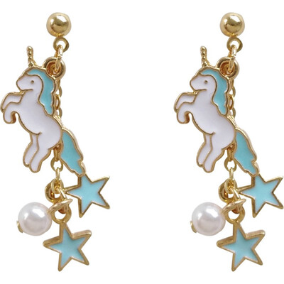 

Unicorn Star Wild Pearl Fashion Lady Accessories Ear Luxury Grateful