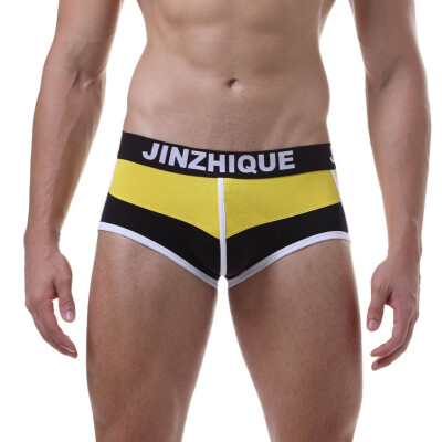 

Tailored Mens New Style Splicing Knickers Soft Breathable Underpants Sexy Briefs