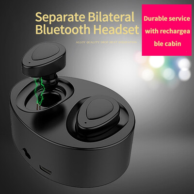 

NeillieN Headphones Bluetooth headsetearphoneBiaural Wireless Sports Mini Bluetooth Headphones Ear-to-ear Charging Seats