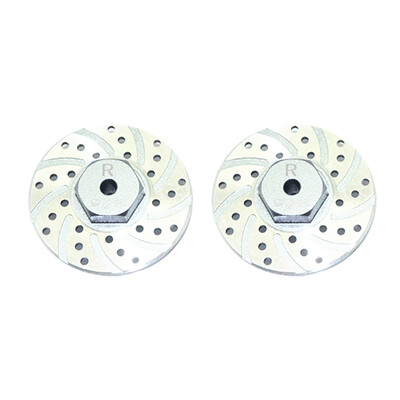 

Tailored GPM Racing Aluminum 2Pcs Rear Brake Disc Rotor Anti Rust For AXIAL 118 RC Car