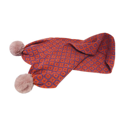 

Kids Scarf for Girl Boy Children Warm Long Scarf Fashion Soft Scarf Gifts 6-10Y Autumn Winter