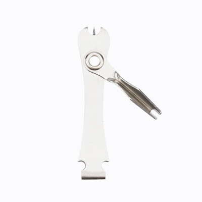 

Fly knotting tool 420 stainless steel smooth rust&anti-corrosion outdoor fishing essential fishing tools