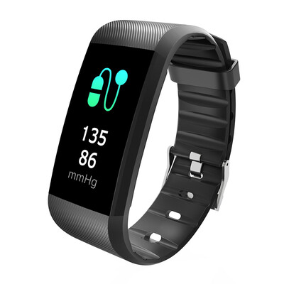 

R11 Smart Bracelet TFT Screen Heart Rate Blood Pressure Blood Oxygen Sleep Monitor Anti-lost Remote Camera