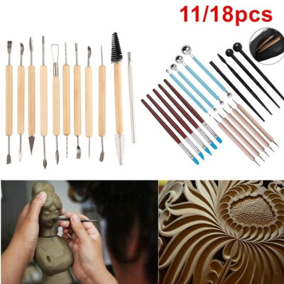 

1118pcs Professional Polymer Clay Sculpting Tool Set Wood Models Pottery Tools Set