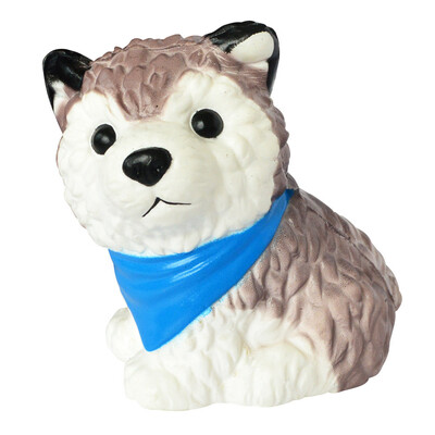 

YIWULA 1PCS Squeeze Spotted Bread Scented Slow Rising Dog Decompression Toys
