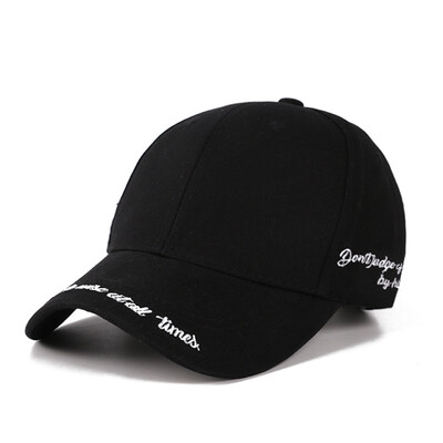 

Korean Hat Female Winter Fashion Baseball Hat Korean Joker Letter Embroidered Cap SpringSummer Student Sun Hat Male