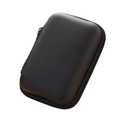 

Toponeto Mini Zipper Hard Leather Earphone Storage Bag Earphone Pouch Box