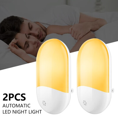 

2pcs Automatic LED Night Light Portable Night Light Sensor Light