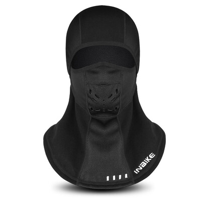 

1 Windproof Full Face Mask Zipper Motorcycle Cycling Ski Winter Sport Hat