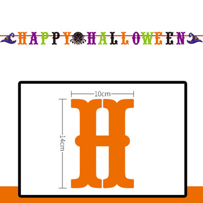 

Toponeto Pull Flower Theme Long Hanging Bunting Banner for Halloween best