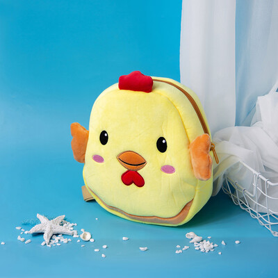 

Tailored Duck Cartoon Cute Animal Plush Backpack Toddler Mini School Bag For Kids