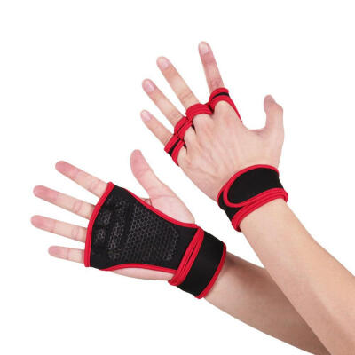 

Non-slip Weight Lifting Gloves Breathable Soft Bracers Workout Gloves For Pull Ups Cross Training Gym Fitness
