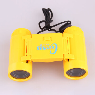 

Foldable Kid Children Lightweight Magnification Toy Binocular Telescope With Neck Tie Strap