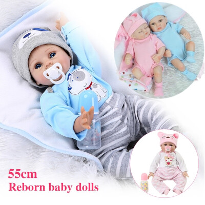 

26cm55cm Lifelike Newborn Silicone Vinyl Reborn Baby Dolls Handmade Reborn Doll Toys for Children Kid Gift