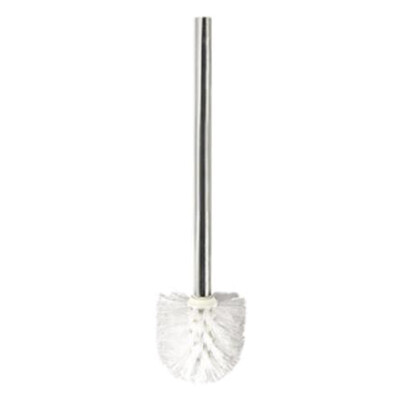 

Stainless Steel Bathroom Toilet Brush WC Kitchen Cleaning Brush Replaceable 8cm Brush Black Head Holders for Bathroom Toilet