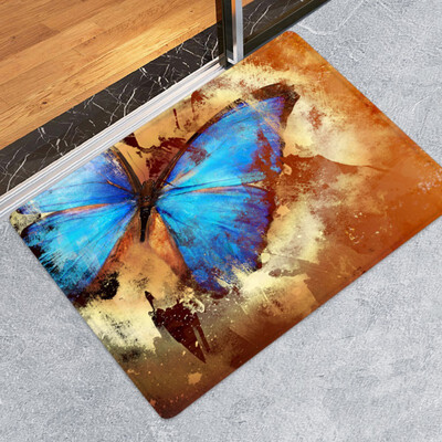 

Nordic Carpets Soft Flannel 3D Printed Area Rugs Parlor Cartoon Cat Turtle Sunset Mat Rugs Anti-slip Rug For Living Room Decor