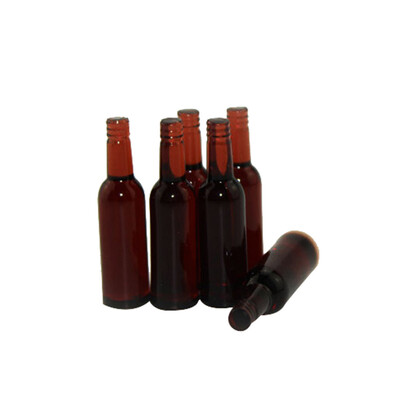 

〖Follure〗112 Scale Miniature Dollhouse Accessories Mini Wine Bottle Toy Kids Toy 6PCs