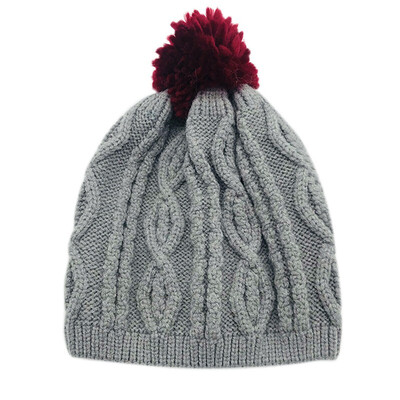 

Baby Hat Baby Hat Winter Newborn Wool Earmuffs Twist Hair Ball Warm Cap