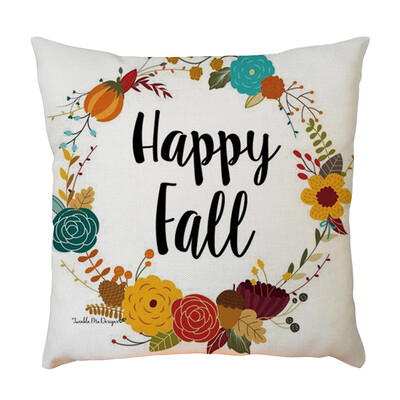 

Tailored Home Car Bed Sofa Decorative Letter Pillow Case Cushion Cover