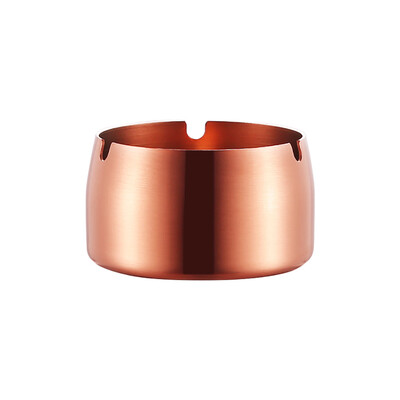 

Toponeto Stainless Steel High Temperature Resistant Drop Resistant Round Design Ashtray