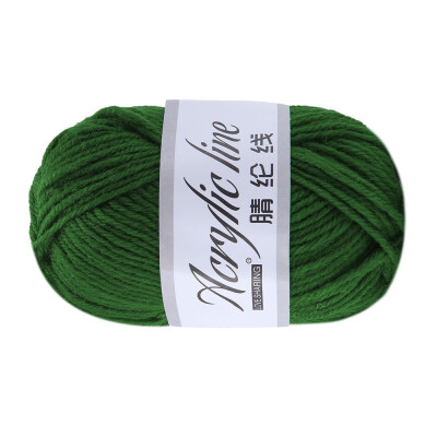 

Gobestart 50g Chunky Wool Roving Scarf Knit Wool Yarn Thickness Warm Hat Household A