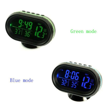 

Car Clock Car Electronic Clock Car Thermometer Luminous Clock Multi-function car temperature clock voltmeter
