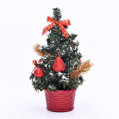 

Mini Christmas Tree Home Holiday Decor Festival Miniature Artificial Table 20cm
