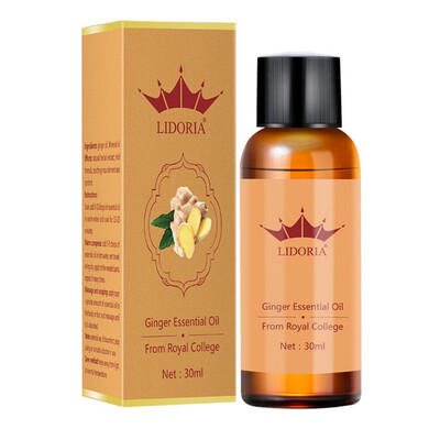 

Hot Sale Pure Plant Essential Oil Ginger Body Massage Oil 30ml Thermal Body Ginger Essential Oil For Scrape Therapy SPA