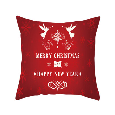 

Tailored Merry Christmas Super Soft Square Throw Pillow Pillow Cover 45x45cm Home Decor