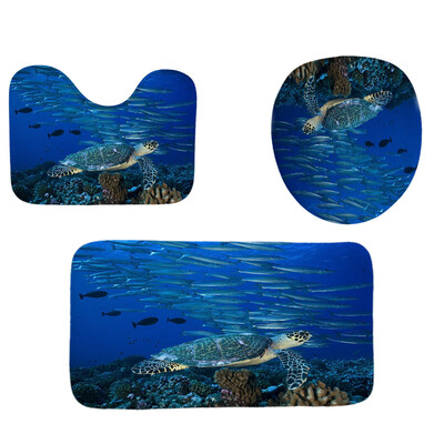 

〖Follure〗3pcs Non-Slip Bath Mat Bathroom Kitchen Carpet Doormats Decor