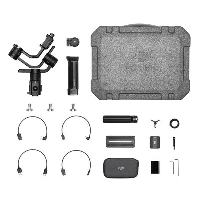 

DJI Ronin- Standard Kit Handheld 3-Axis Gimbal Stabilizer 36kg79lbs Payload All-in-One Control 12 Hrs Runtime with Tripod Focu