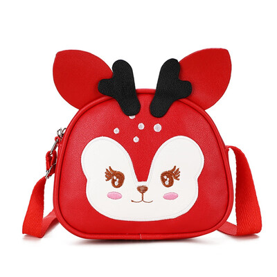 

1Pc Baby Bag Children Cute Cartoon Design Cross-body Handbag Fashion Girls Kids PU Shoulder Messenger Bag