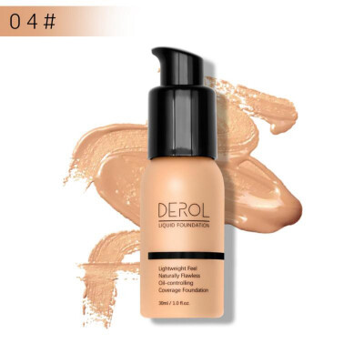 

Liquid Foundation Even Skin Color Cover Freckles Dark Circles Moisturizing Concealer Foundation Liquid