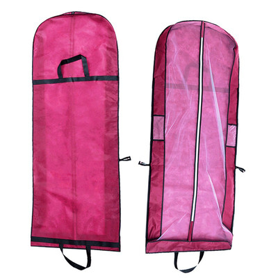 

Free Shipping Garment Dress Clothes Suit Wedding Dress Dust Cover Home Storage Bag Pouch Case Organizer for Wardrobe Hanging