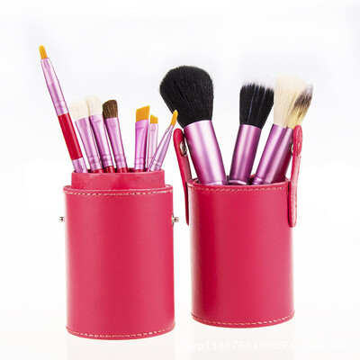

12Pcs Makeup Brushes Container Tube maquiagem pinceaux maquillaje Eyeshadow Foundation Highlighter Naked Palette