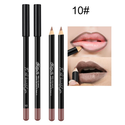 

12 Colors Matte Smooth Nude Color Lip Pencils Lipliner Pencil Waterproof Makeup Lips Matte Lipstick Lip Liner Pen