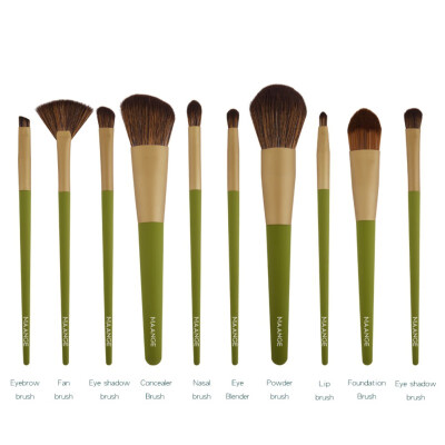 

10PCS Beauty Makeup Brushes Set Cosmetic Foundation Powder Blush Eye Shadow Lip Blend Make Up Brush Tool Kit