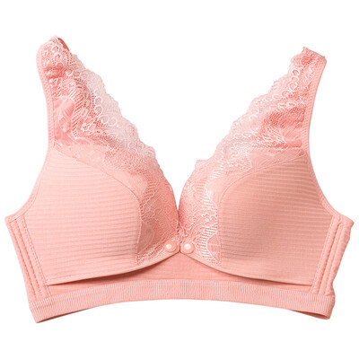 

Pregnant Wire Free Sexy lace Breastfeeding Bra Nursing Maternity bra for Mothers Lace Cotton Soft Sleep bra for Women