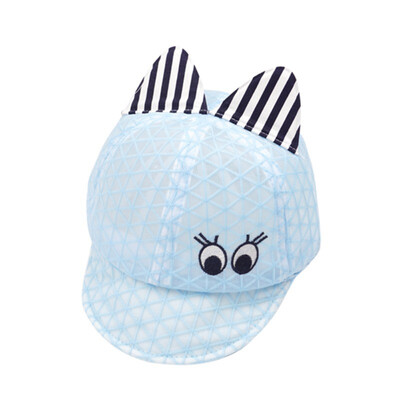 

Casual Summer Boys Girls Baseball Cap Toddler Cartoon Cat Ear Sun Caps