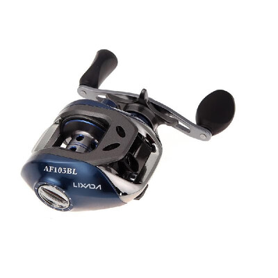 

Lixada AF103 101BB Ball Bearings Left Hand Bait Casting Fishing Reel High Speed 631 Black