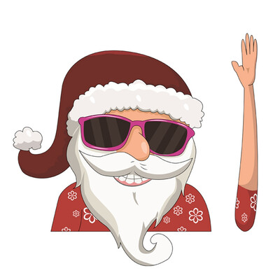 

Christmas Rear Windshield Santa Claus Snowman Gingerbread Man Window Decals Car Wiper Sticker Xmas 2019